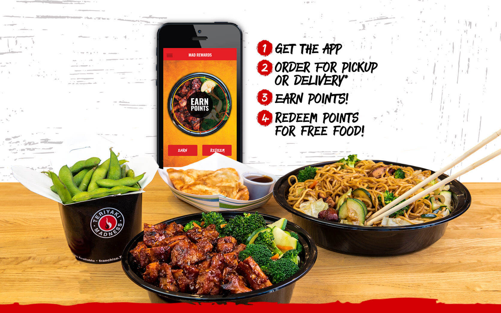 Earn Points. Get free food.